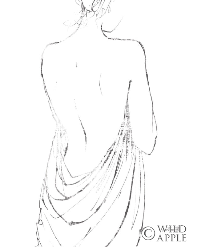 Reproduction of Beauty in the Mist I BW by Anne Tavoletti - Wall Decor Art