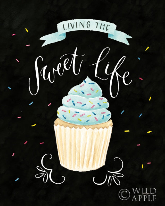 Reproduction of Sweet Life IV Dark by Jenaya Jackson - Wall Decor Art