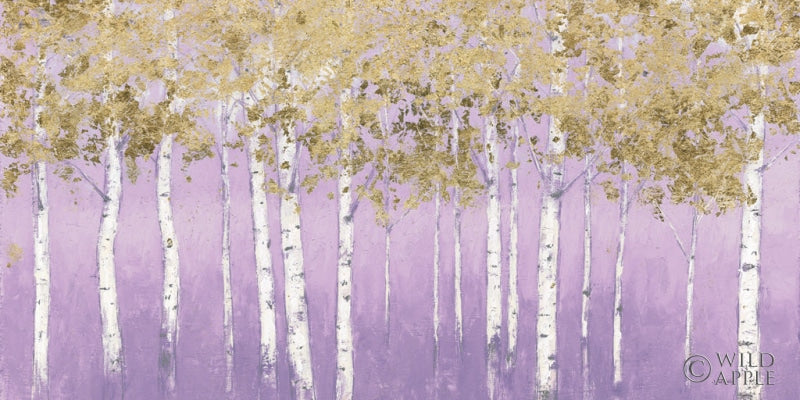 Reproduction of Shimmering Forest Lavender Crop by James Wiens - Wall Decor Art