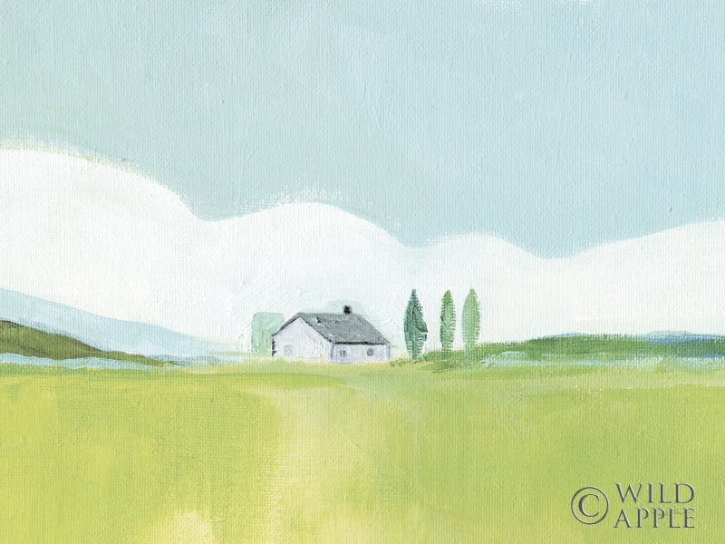 Reproduction of Fresh and Green Crop by Farida Zaman - Wall Decor Art