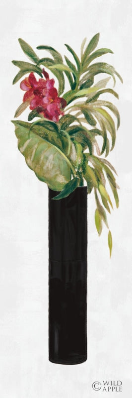 Reproduction of Tropical Lush I on White by Silvia Vassileva - Wall Decor Art