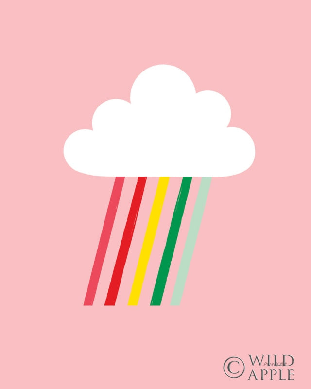 Reproduction of Rainbow Rays I by Ann Kelle - Wall Decor Art