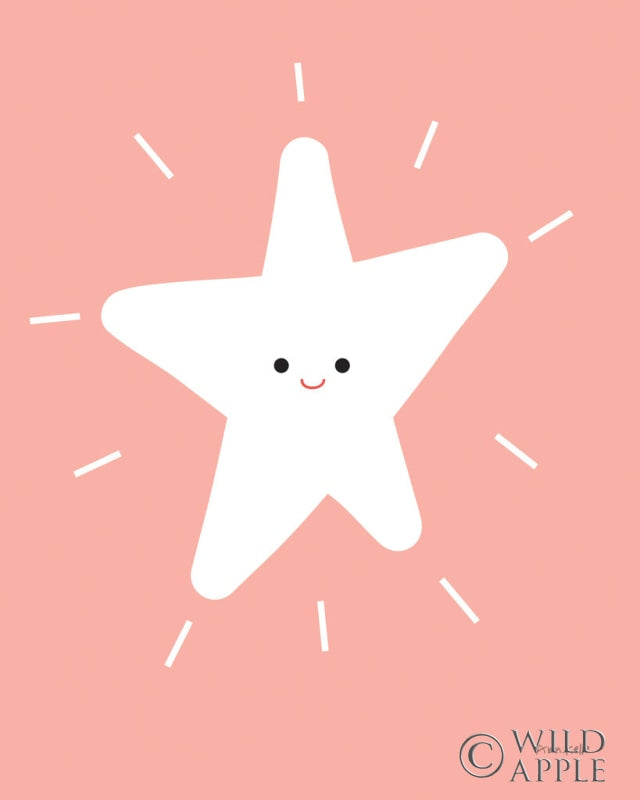 Reproduction of Star by Ann Kelle - Wall Decor Art