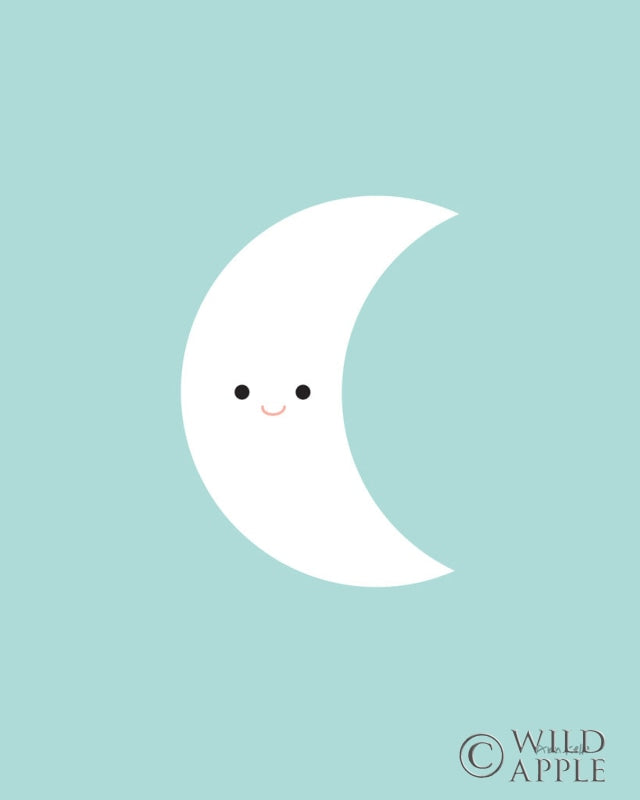 Reproduction of Moon by Ann Kelle - Wall Decor Art