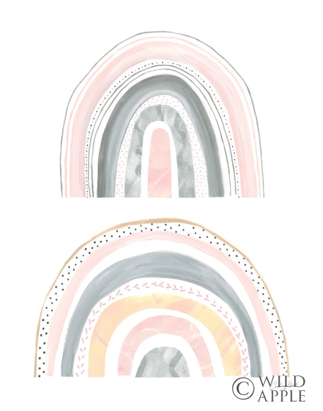 Reproduction of Boho Rainbow III by Courtney Prahl - Wall Decor Art