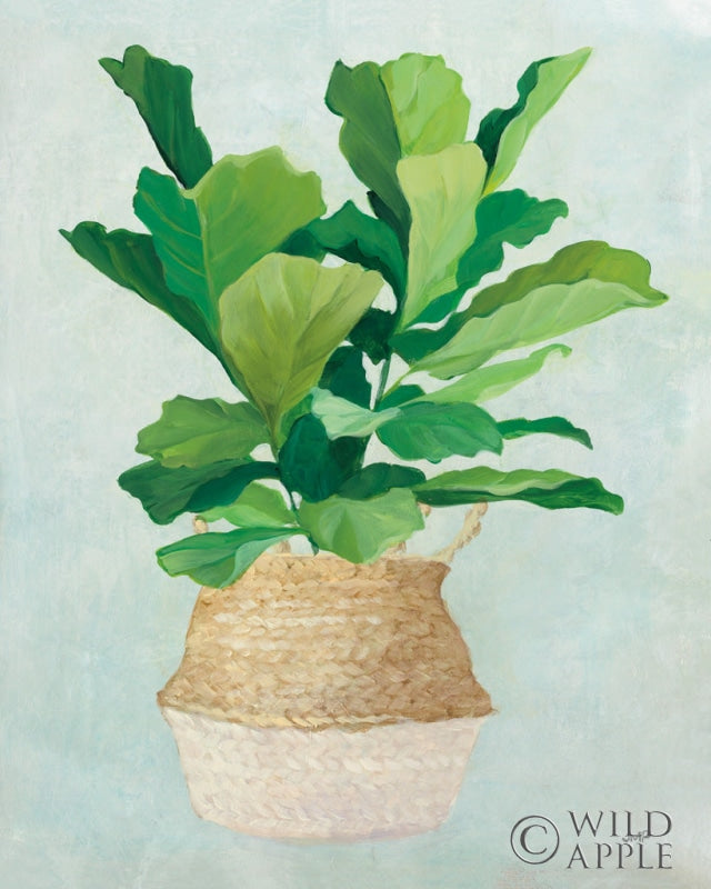 Reproduction of Woven Palm II by Julia Purinton - Wall Decor Art