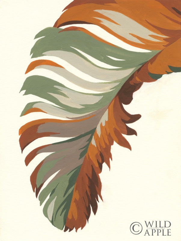 Reproduction of Retro Big Leaf I by Danhui Nai - Wall Decor Art