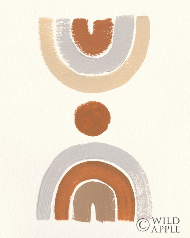 Reproduction of Desert Rainbows II by Moira Hershey - Wall Decor Art