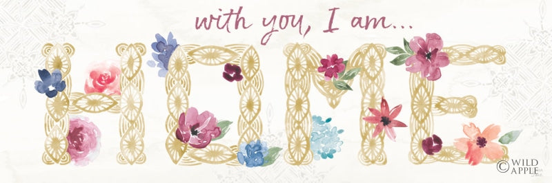 Reproduction of Naturally Inspired V by Dina June - Wall Decor Art