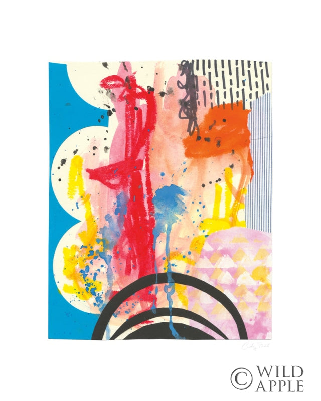 Reproduction of Color Storm II by Courtney Prahl - Wall Decor Art