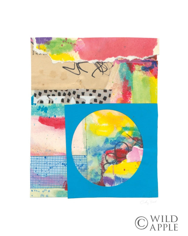 Reproduction of Color Layers II by Courtney Prahl - Wall Decor Art