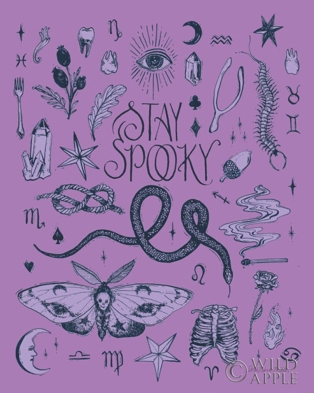 Reproduction of Something Wicked I by Sara Zieve Miller - Wall Decor Art