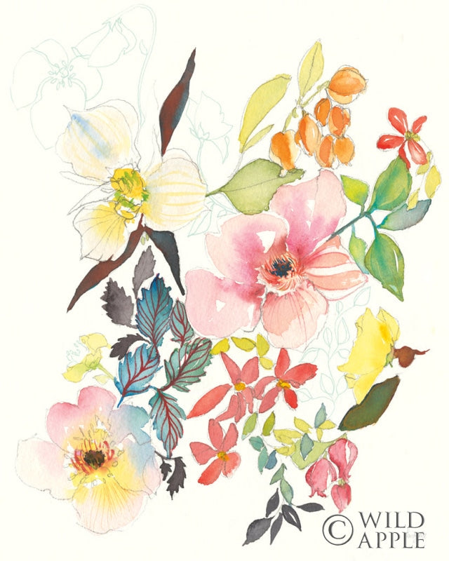 Reproduction of Citrus Summer VII by Kristy Rice - Wall Decor Art