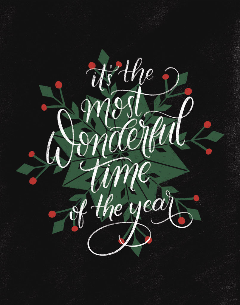 Reproduction of Christmas Sayings IV by Becky Thorns - Wall Decor Art