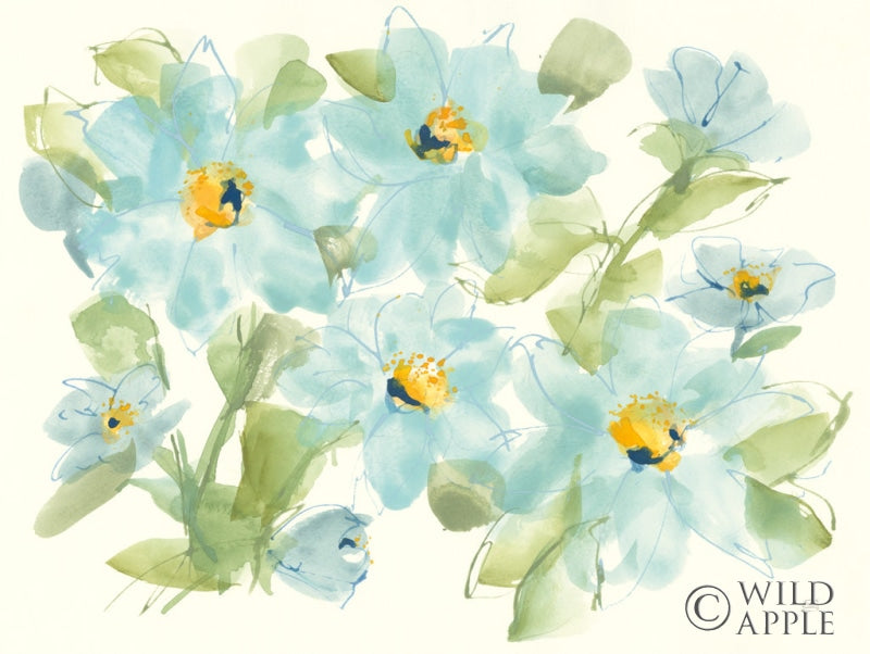 Reproduction of Sparkling Cosmos by Chris Paschke - Wall Decor Art