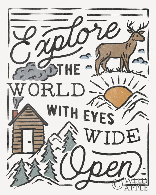 Reproduction of Adventurous IV by Laura Marshall - Wall Decor Art