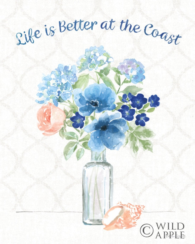 Reproduction of Coastline Botanical VIII by Beth Grove - Wall Decor Art