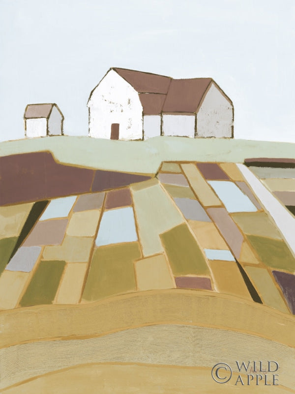 Reproduction of Field of Dreams Neutral Crop by Phyllis Adams - Wall Decor Art