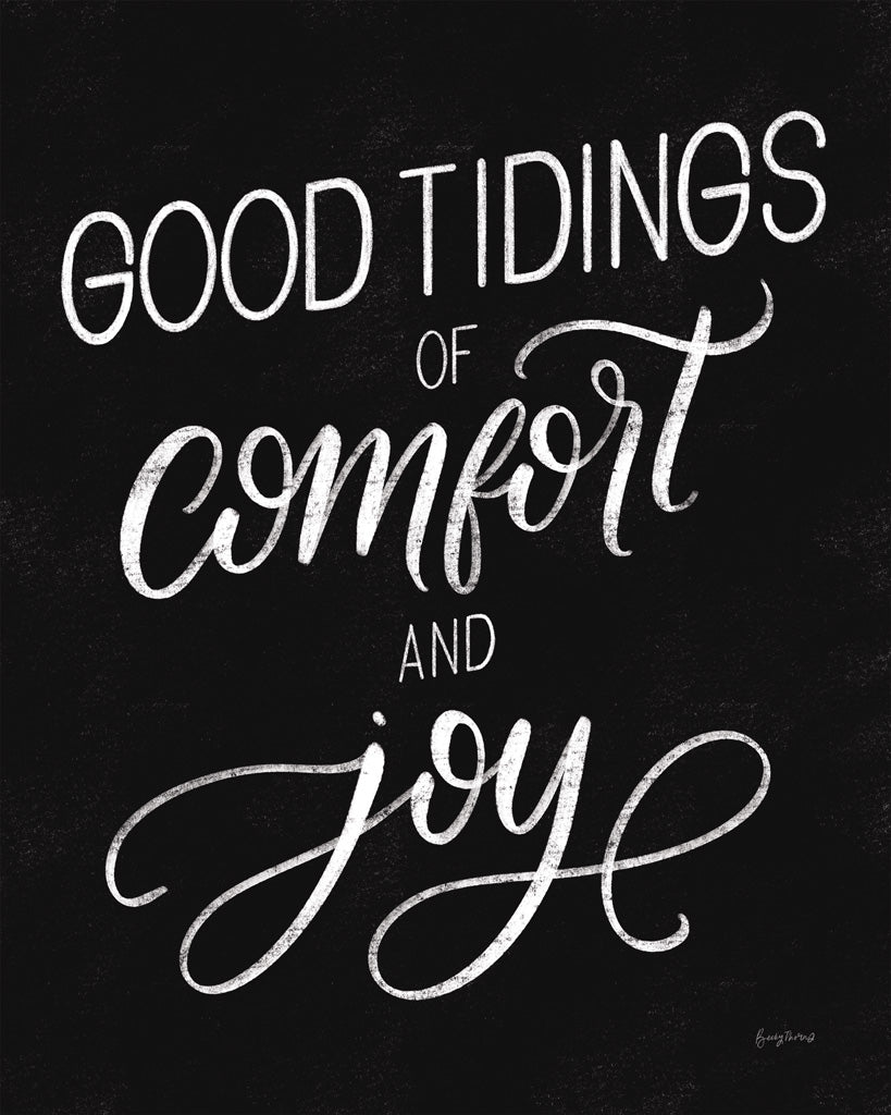 Reproduction of Christmas Sayings V Words by Becky Thorns - Wall Decor Art