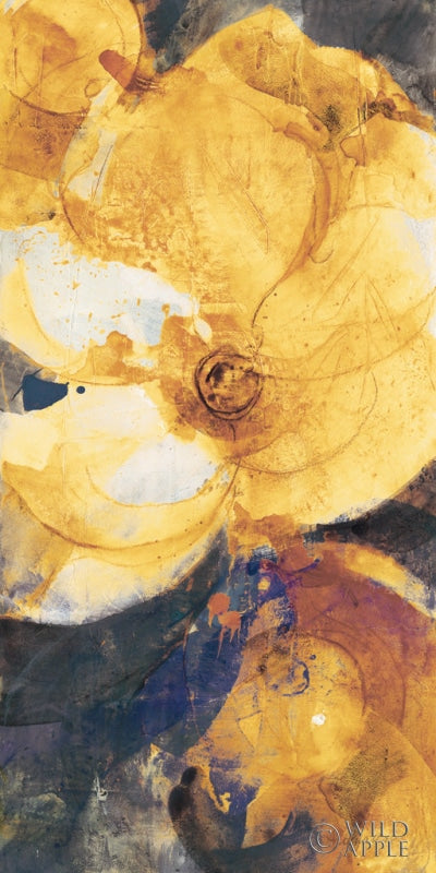 Reproduction of Fall Garden I Blue by Albena Hristova - Wall Decor Art