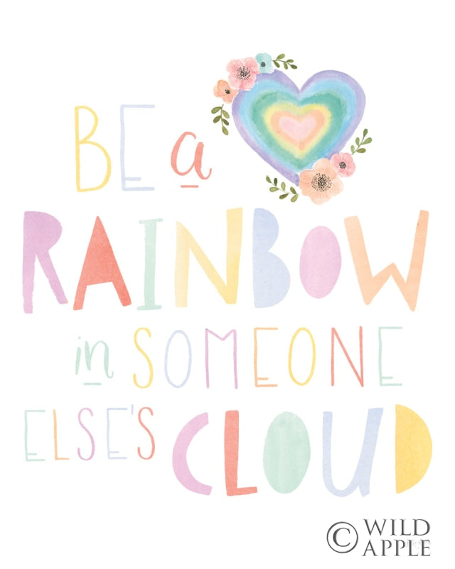 Reproduction of Lets Chase Rainbows II by Jenaya Jackson - Wall Decor Art