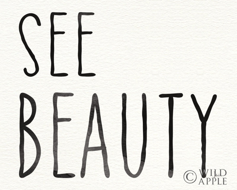 Reproduction of Little Jewels See Beauty by Jess Aiken - Wall Decor Art