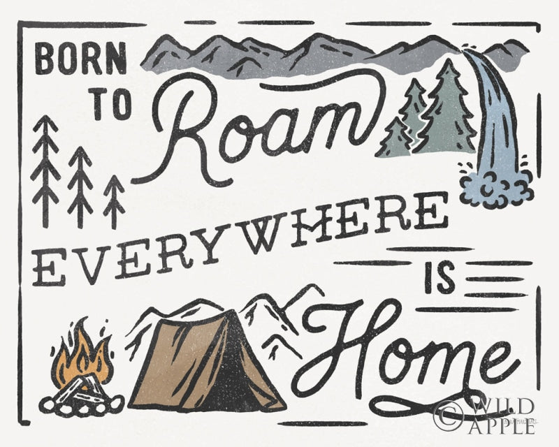 Reproduction of Adventurous II by Laura Marshall - Wall Decor Art