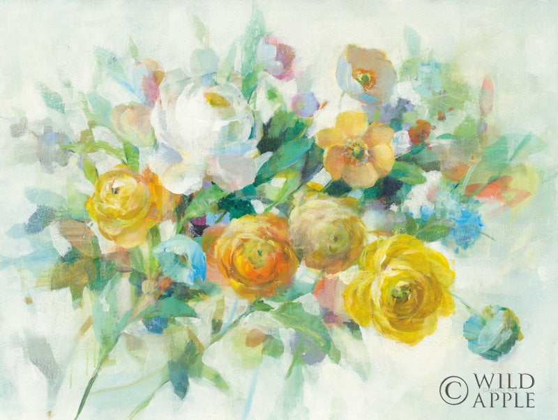 Reproduction of Blooming Splendor II by Danhui Nai - Wall Decor Art