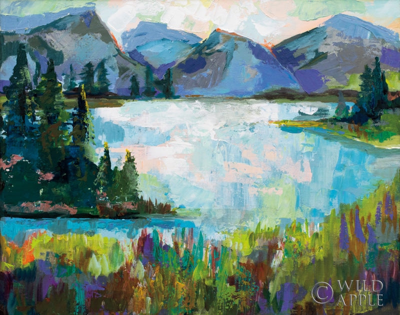 Reproduction of Up North by Jeanette Vertentes - Wall Decor Art