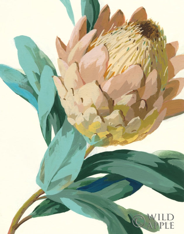 Reproduction of Jewel of the Garden I Crop by Danhui Nai - Wall Decor Art
