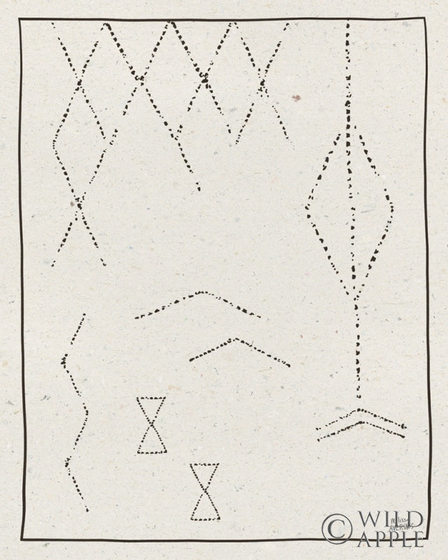 Reproduction of Nordic Geo III by Melissa Averinos - Wall Decor Art