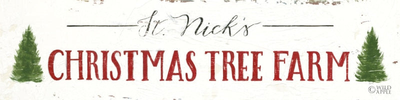 Reproduction of Christmas in the Heartland VI St Nicks by James Wiens - Wall Decor Art