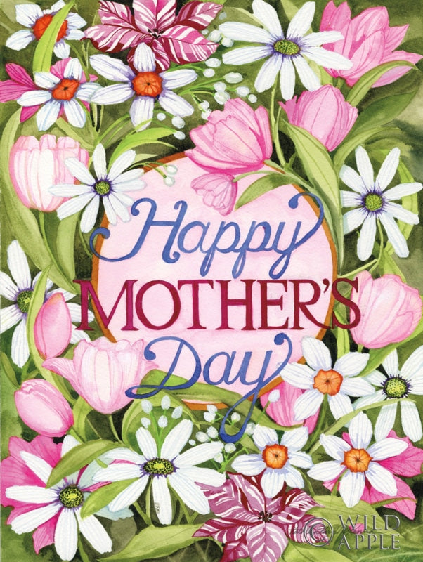 Reproduction of Happy Mothers Day by Kathleen Parr McKenna - Wall Decor Art