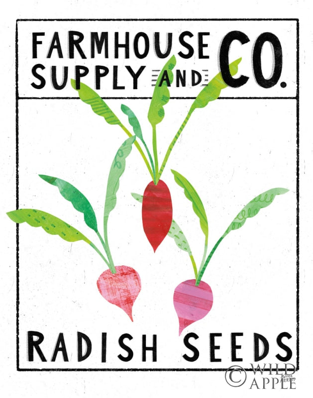 Reproduction of Kitchen Garden Seed Packet I by Melissa Averinos - Wall Decor Art