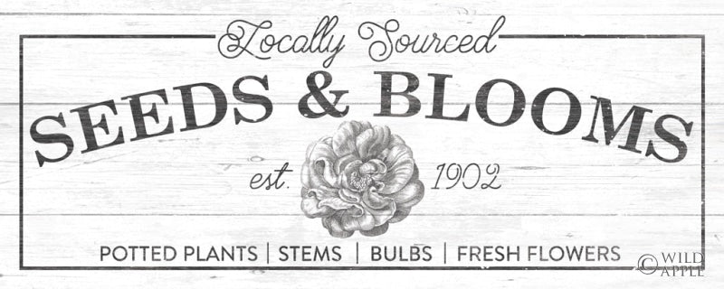 Reproduction of Flower Market II by Wild Apple Portfolio - Wall Decor Art