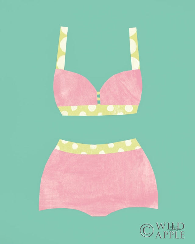 Reproduction of Bathing Beauties III Pastel by Melissa Averinos - Wall Decor Art