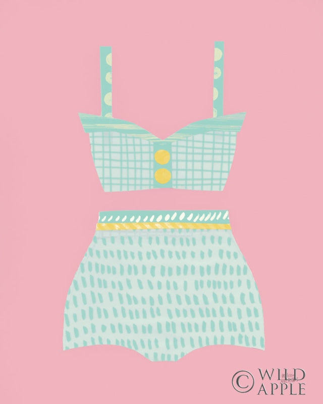 Reproduction of Bathing Beauties IV Pastel by Melissa Averinos - Wall Decor Art