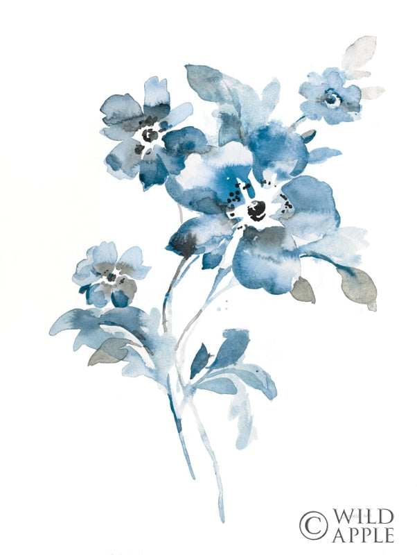 Reproduction of Blues of Summer I by Danhui Nai - Wall Decor Art