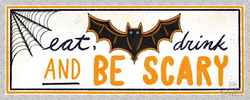 Reproduction of Frightfully Wicked IX by Melissa Averinos - Wall Decor Art