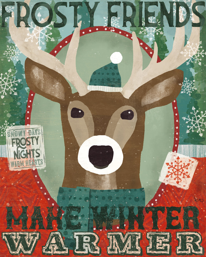 Reproduction of Holiday Likeness III by Veronique Charron - Wall Decor Art