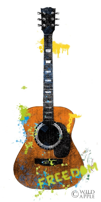 Reproduction of Garage Band II Graffiti by Mike Schick - Wall Decor Art