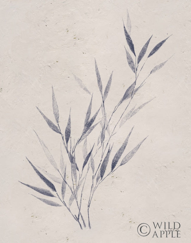 Reproduction of Soft Summer Sketches III Navy by James Wiens - Wall Decor Art