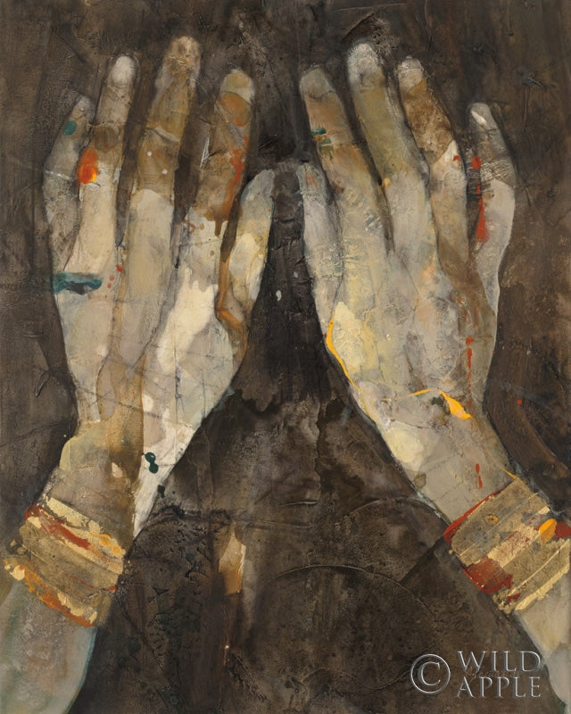 Reproduction of Hands of Time I by Albena Hristova - Wall Decor Art