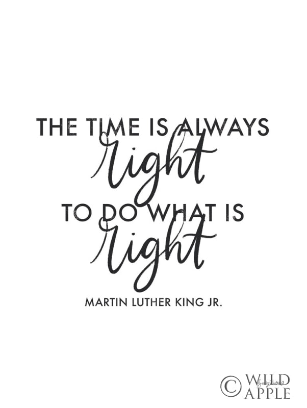 Reproduction of Words of Wisdom IV BW by Becky Thorns - Wall Decor Art