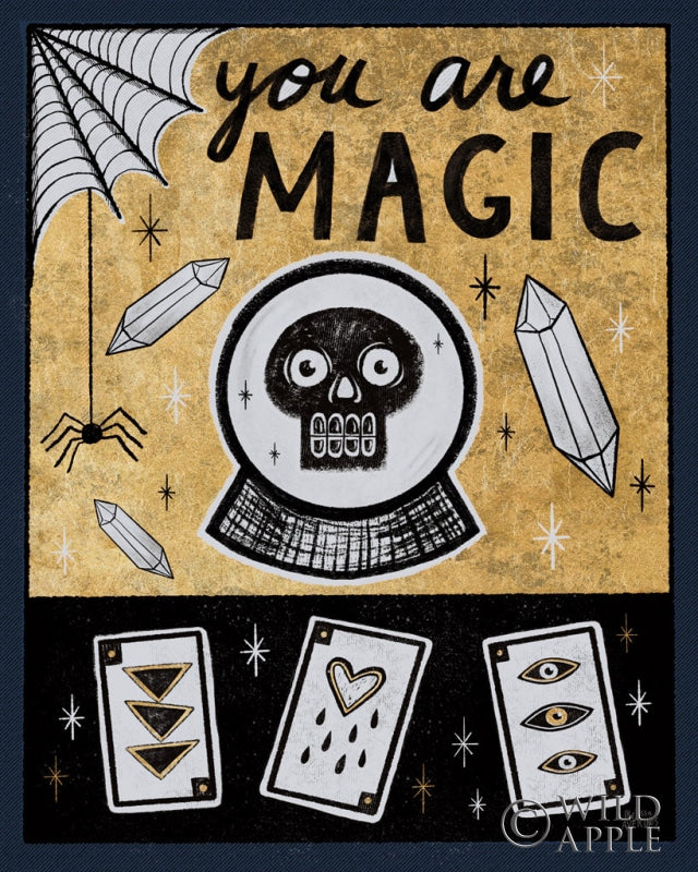 Reproduction of Frightfully Wicked IV Dark by Melissa Averinos - Wall Decor Art