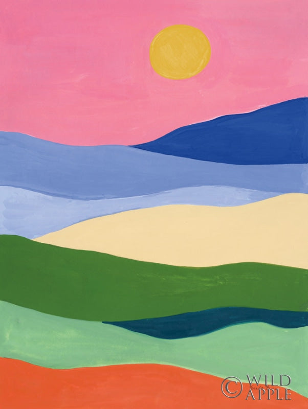 Reproduction of Desert Landscape II by Farida Zaman - Wall Decor Art