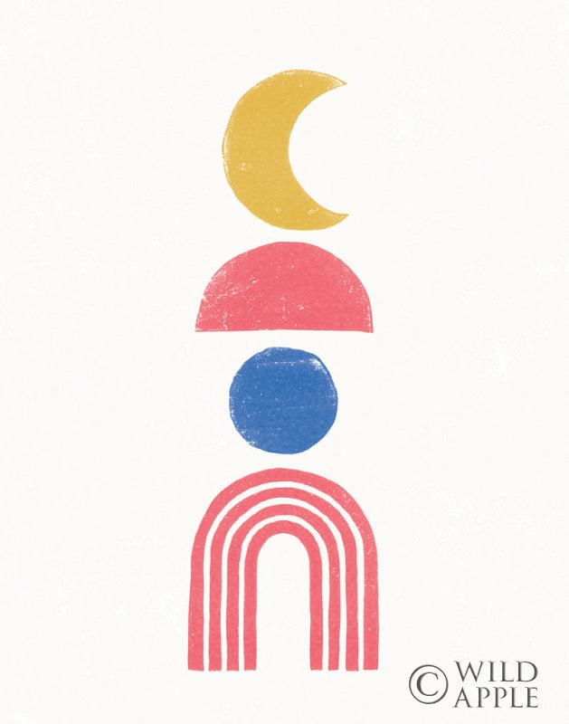 Reproduction of Minimalist Boho II Bright by Moira Hershey - Wall Decor Art