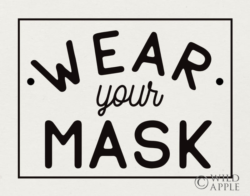 Reproduction of Bathroom Rules III by Wild Apple Portfolio - Wall Decor Art