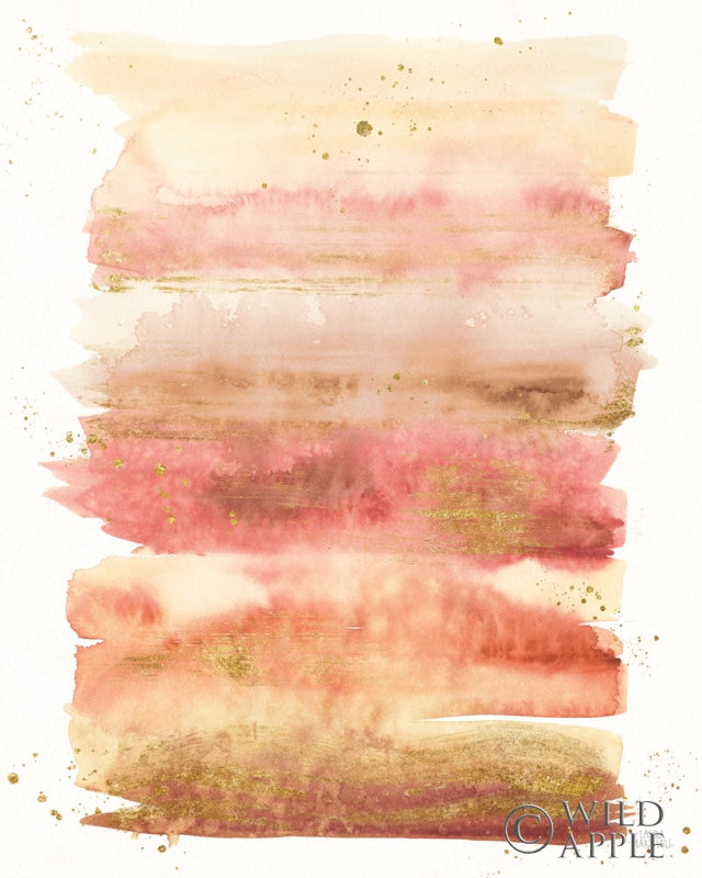 Reproduction of Warm Desert Blooms Abstract I by Laura Marshall - Wall Decor Art