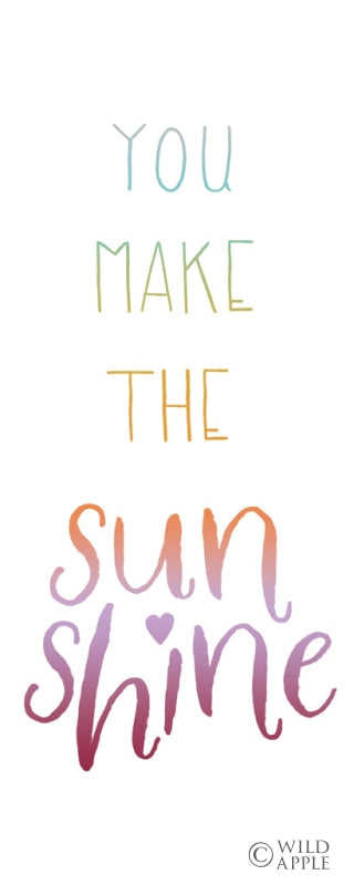 Reproduction of Lets Chase Rainbows XIV Dark by Jenaya Jackson - Wall Decor Art